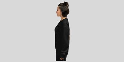Long Sleeves Shirt Logo in Left Side Artwork is Back